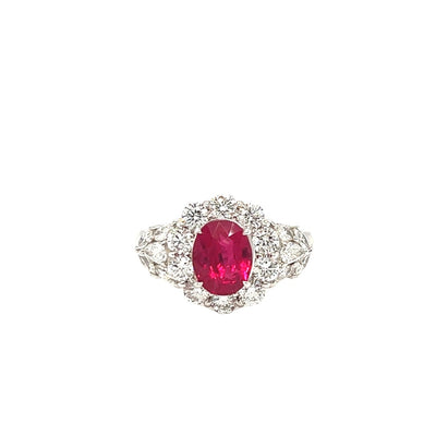 Ruby for Engagement Ring